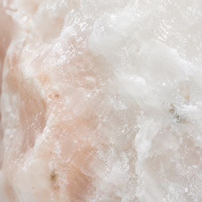 White Crystal Himalayan Salt Lamp XL | Hand-Carved Natural Himalayan Salt
