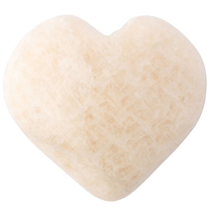 Moonstone Feldspar Crystal Heart