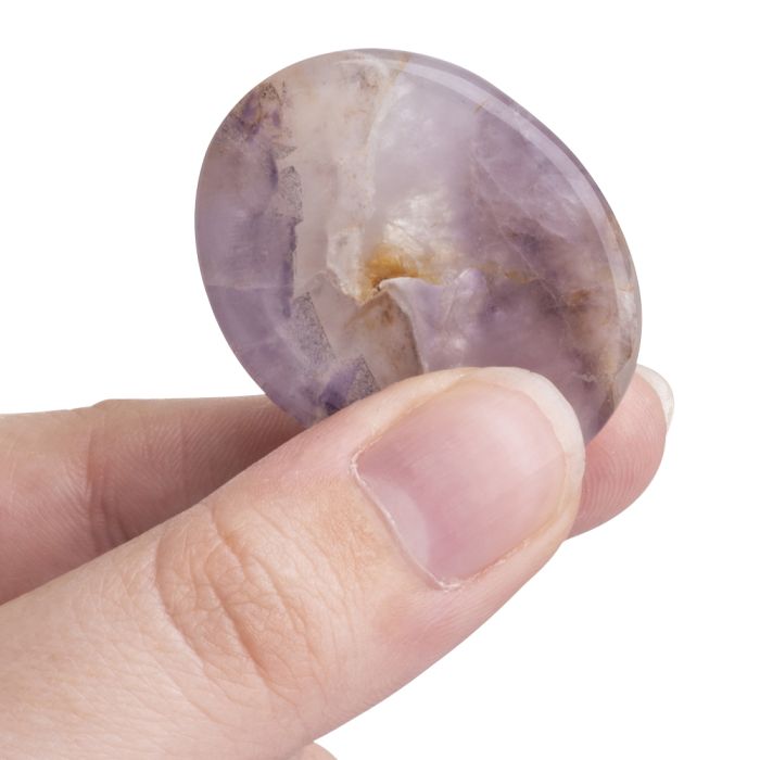 Amethyst Worry Stone