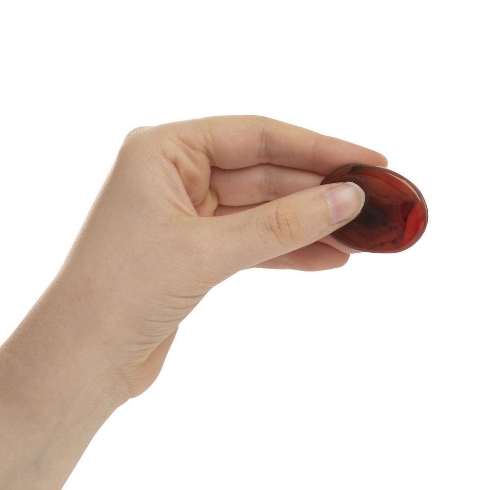 Carnelian Worry Stone