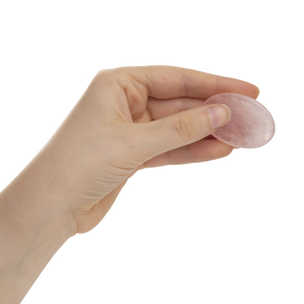 Rose Quartz Worry Stone