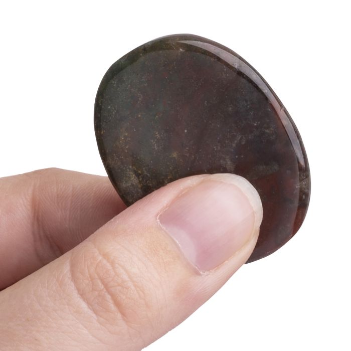 Bloodstone Worry Stone