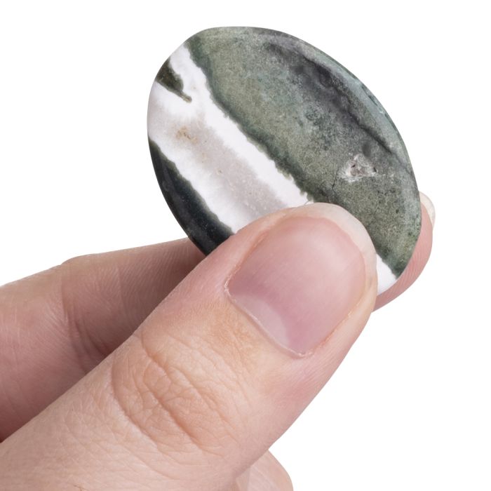 Green Sardonyx Worry Stone