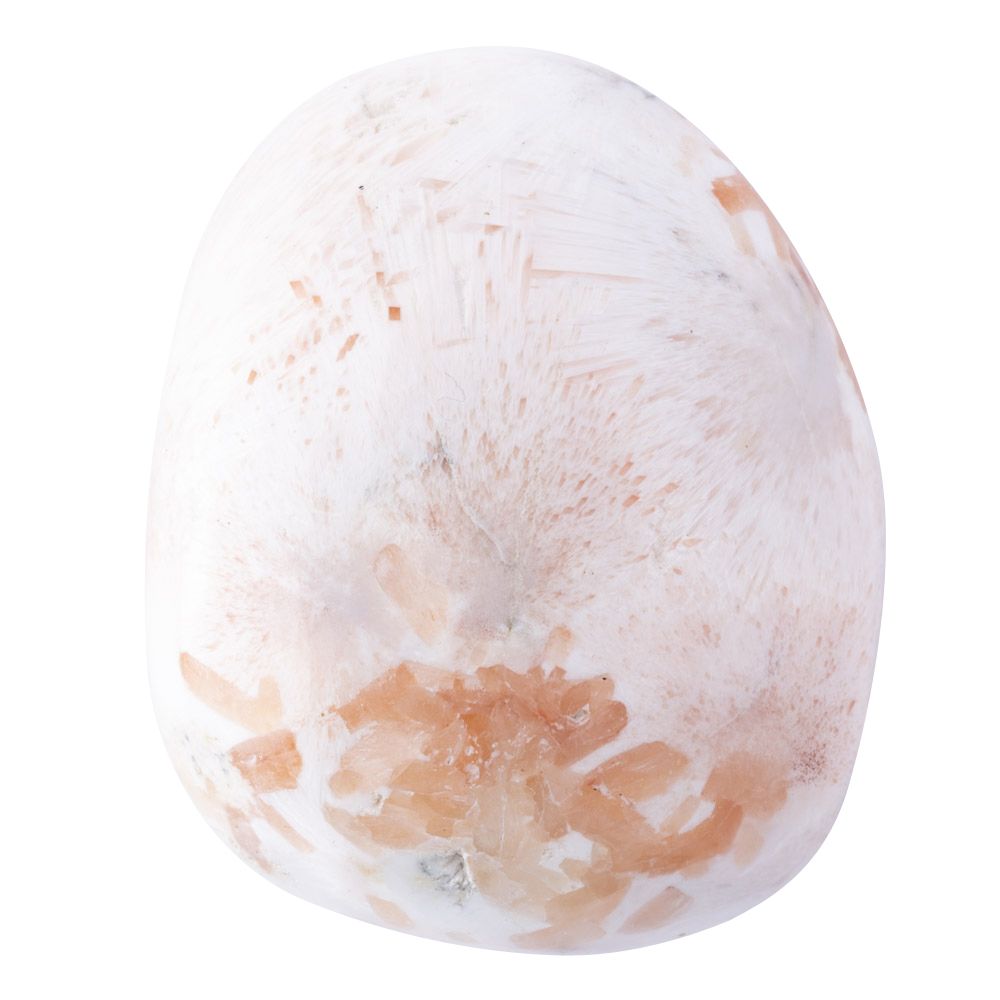 Pink Scolecite Tumblestone - Medium