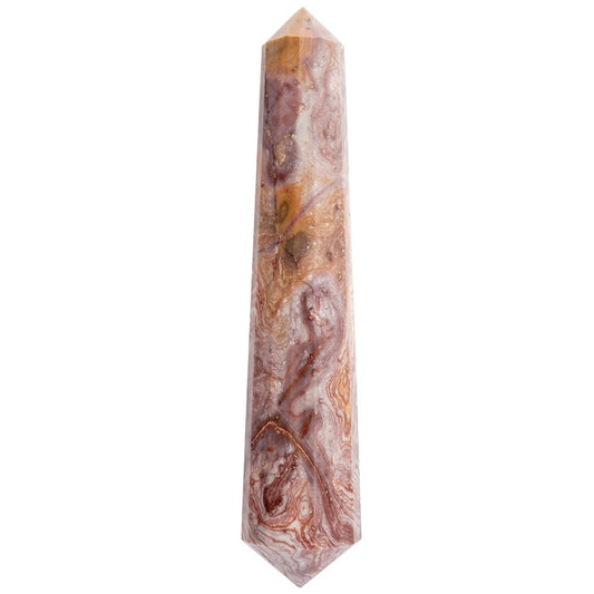 Agate Double Terminated Crystal Wand - Crystal Nest