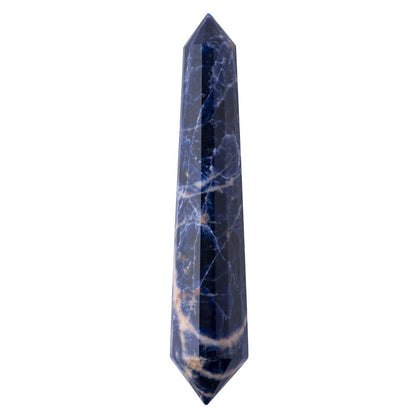 Sodalite Double Terminated Crystal Wand - Crystal Nest