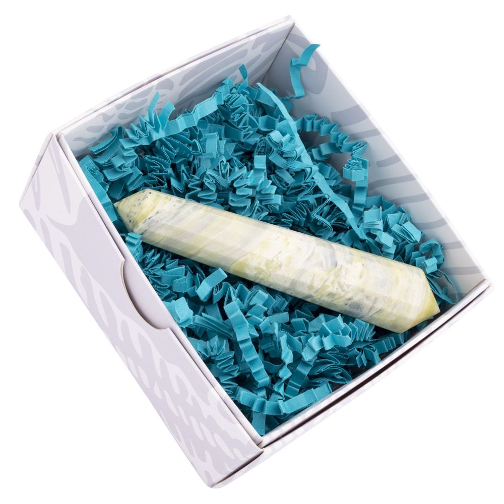 Serpentine (Infinite) Double Terminated Crystal Wand - Crystal Nest