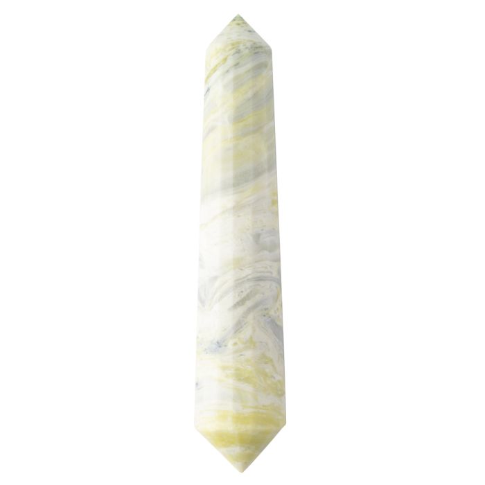 Serpentine (Infinite) Double Terminated Crystal Wand - Crystal Nest