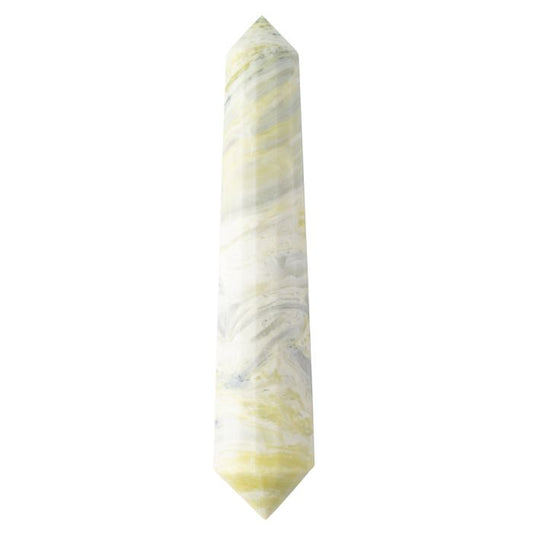 Serpentine (Infinite) Double Terminated Crystal Wand - Crystal Nest