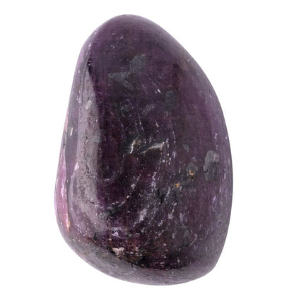 Purple Ruby Tumblestone - Large - Crystal Nest