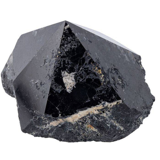 Black Tourmaline Polished Top Point - Crystal Nest