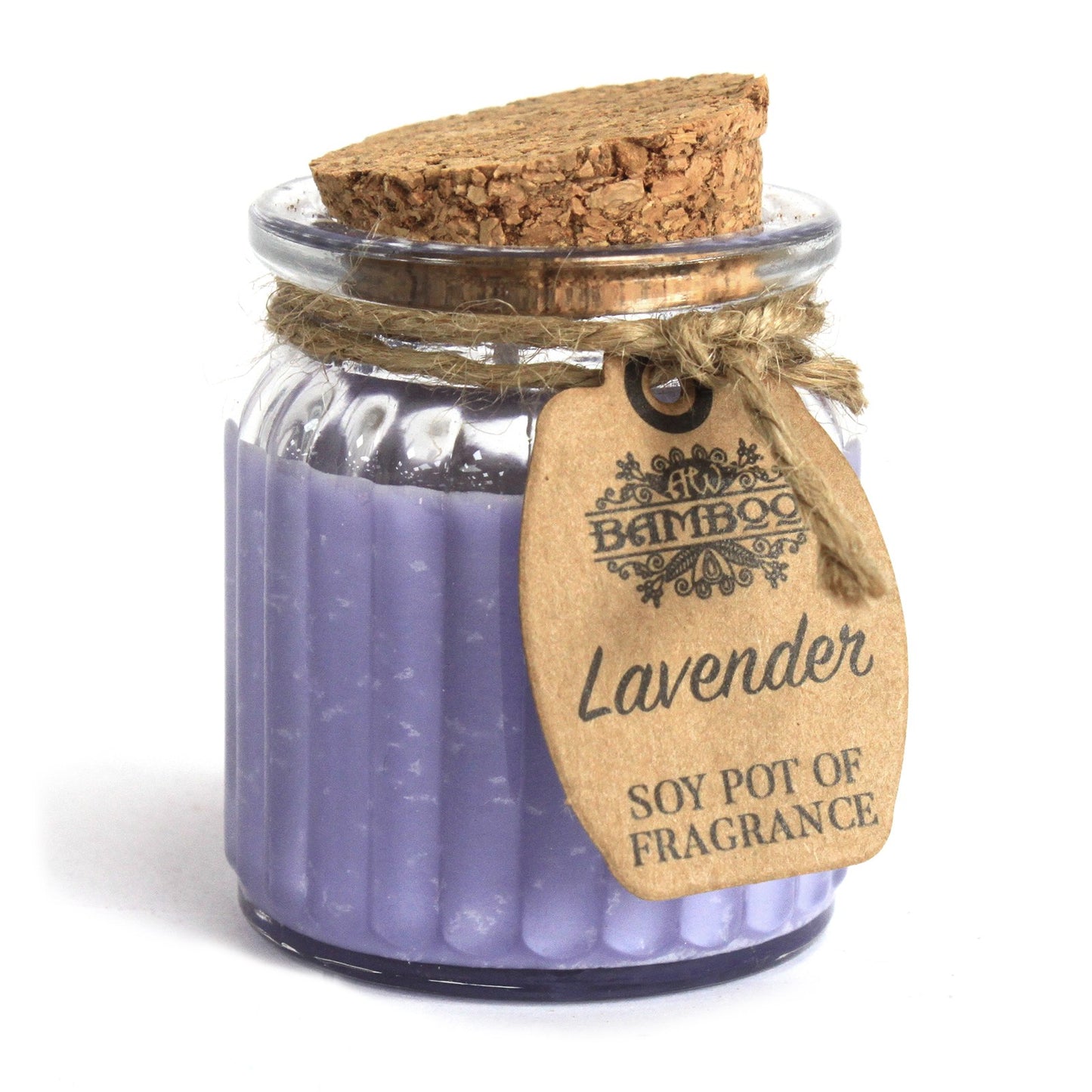 2 x Lavender Soy Pot Fragrance Candles