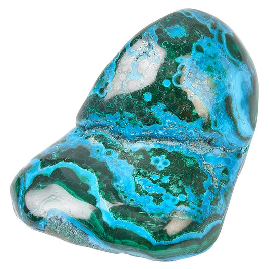 Malachite & Chrysocolla Polished Freeform | 150–200g