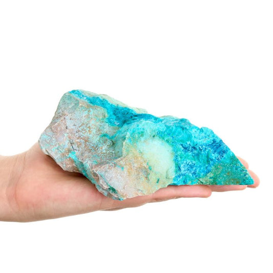 Rough Chrysocolla Crystal in Gift Box | 400-600g
