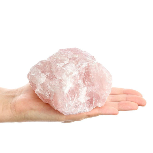 Rose Quartz Rough Crystal | 500g–1kg