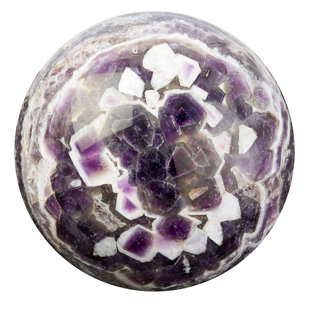 Chevron Amethyst Sphere 2.5–2.8kg