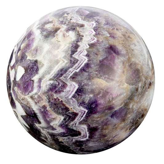 Chevron Amethyst Sphere 2.5–2.8kg