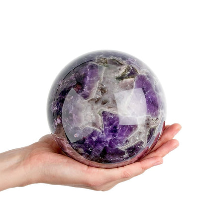 Chevron Amethyst Sphere 2.5–2.8kg