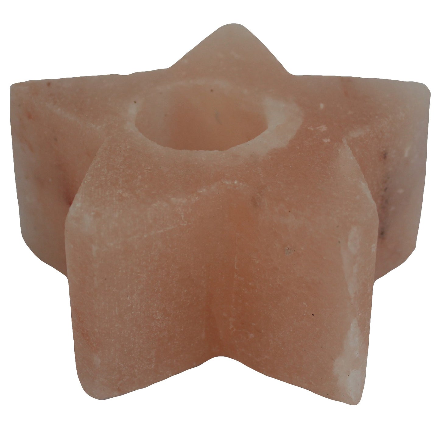 Star-Shaped Himalayan Salt Candle Holder