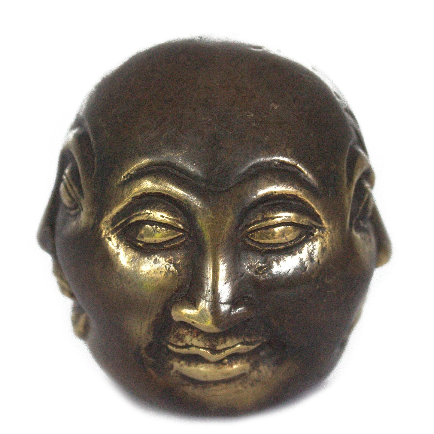 Brass Feng Shui Four-Face Buddha | Decor & Spiritual Ornament