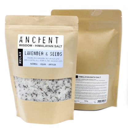 The Ultimate Aromatherapy Bath Ritual Set | 6 Himalayan Bath Salt Blends - Crystal Nest