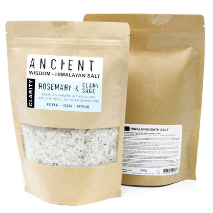 The Ultimate Aromatherapy Bath Ritual Set | 6 Himalayan Bath Salt Blends - Crystal Nest