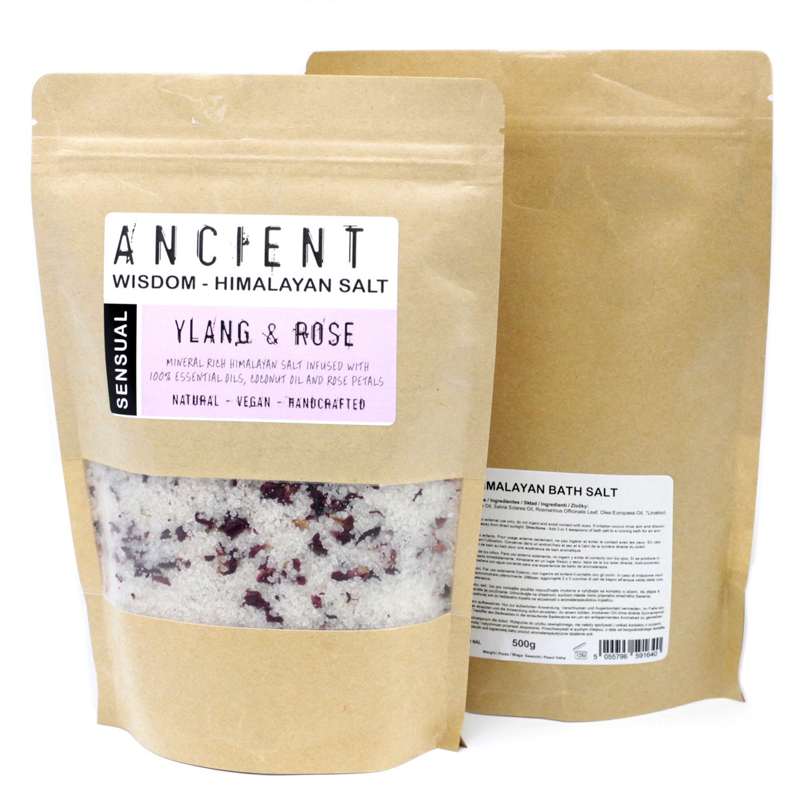 The Ultimate Aromatherapy Bath Ritual Set | 6 Himalayan Bath Salt Blends - Crystal Nest