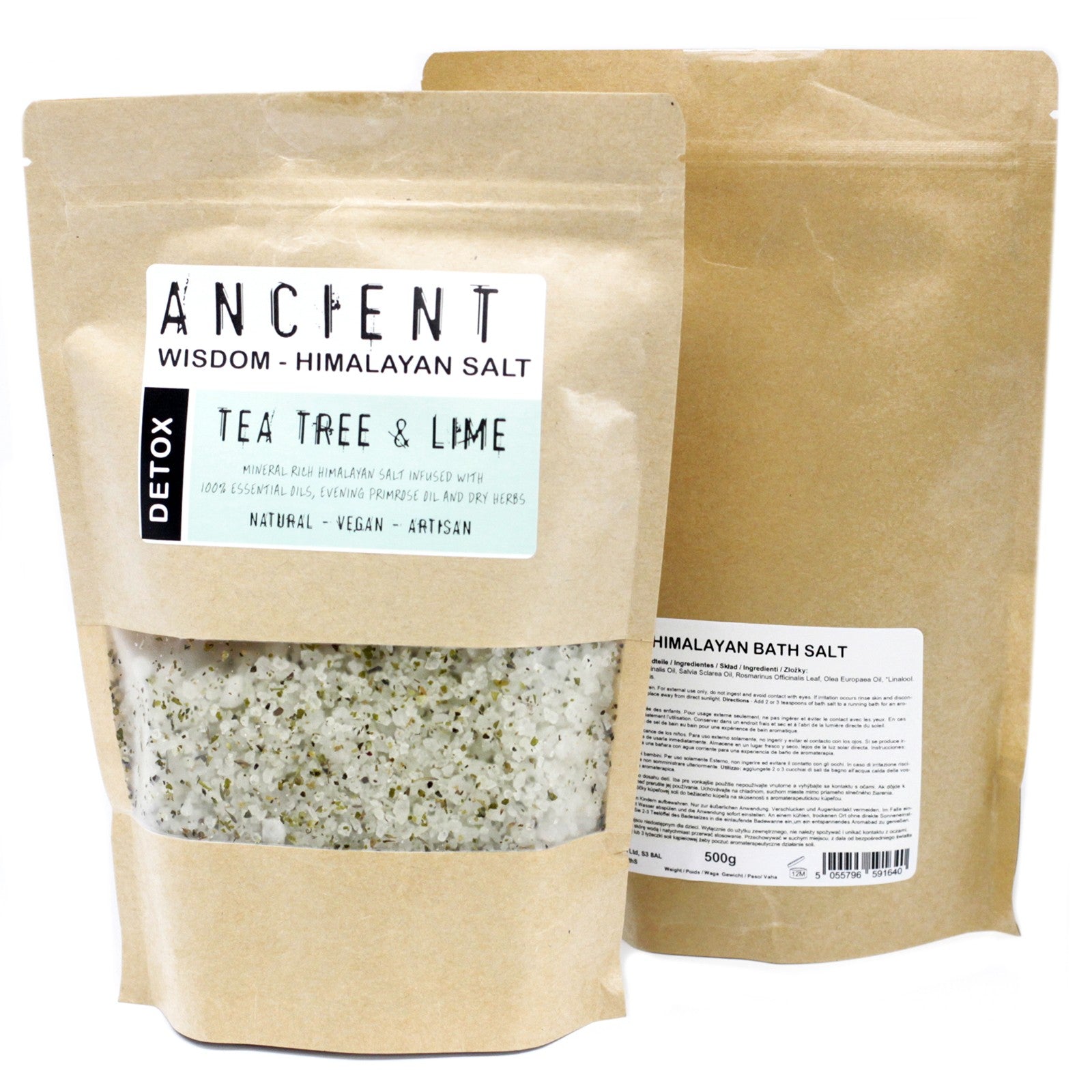 The Ultimate Aromatherapy Bath Ritual Set | 6 Himalayan Bath Salt Blends - Crystal Nest