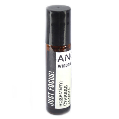 Just Focus! Roll On Essential Oil Blend | Concentration & Clarity Aromatherapy