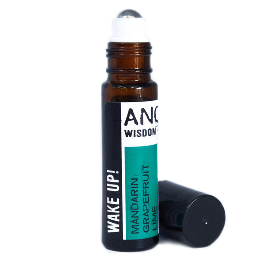 Wake Up! Roll On Essential Oil Blend | Energising Aromatherapy