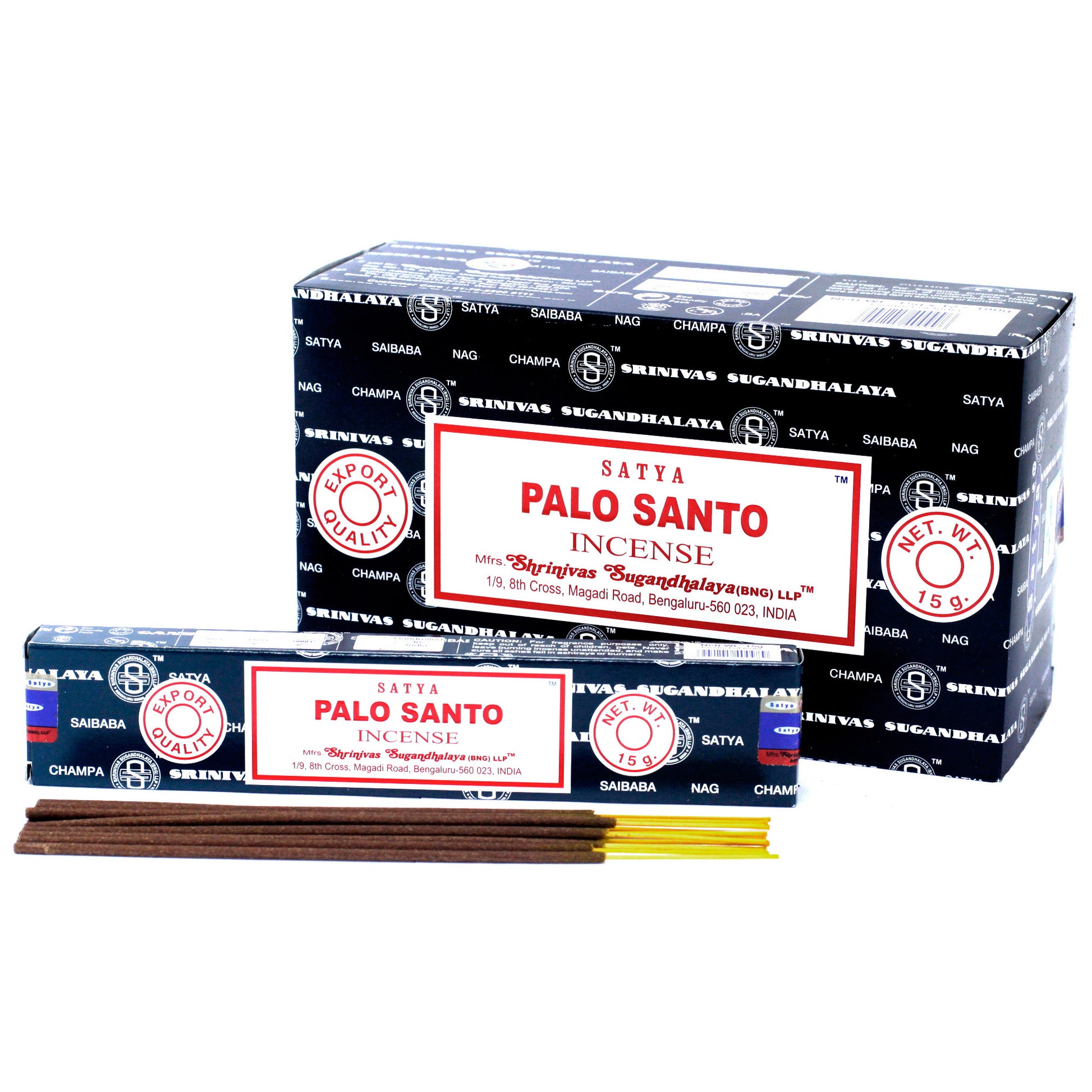 Satya Palo Santo Incense - Crystal Nest