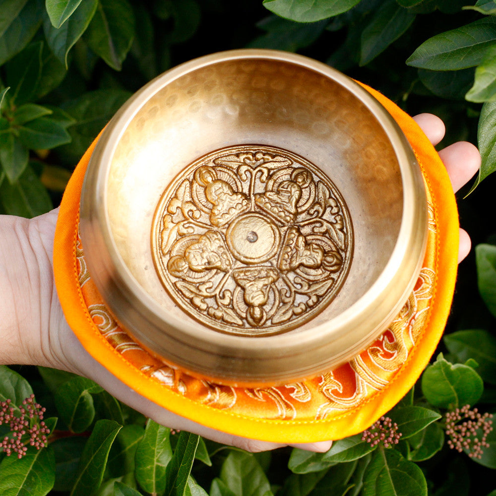 Five Buddha Singing Bowl Set - Crystal Nest