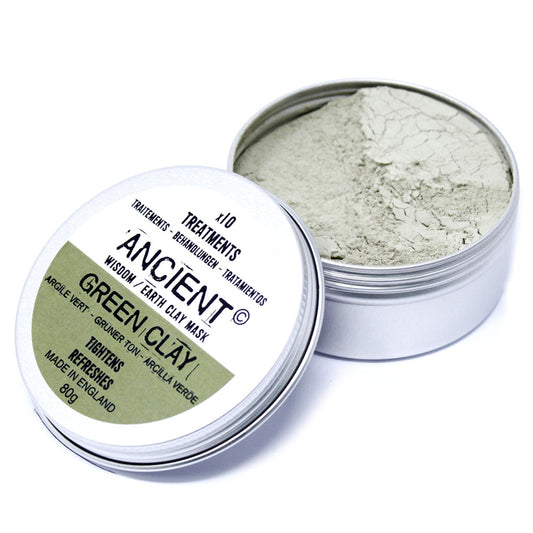 Tighten & Refresh | Natural Green Clay Face Mask Powder | 80g