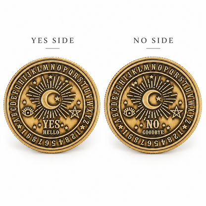 Yes or No Decision Coin | Pocket Divination & Decision Maker