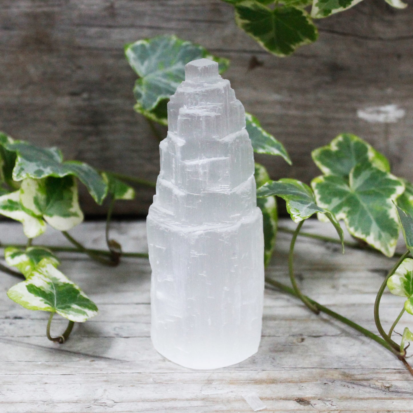 Selenite Tower 10cm