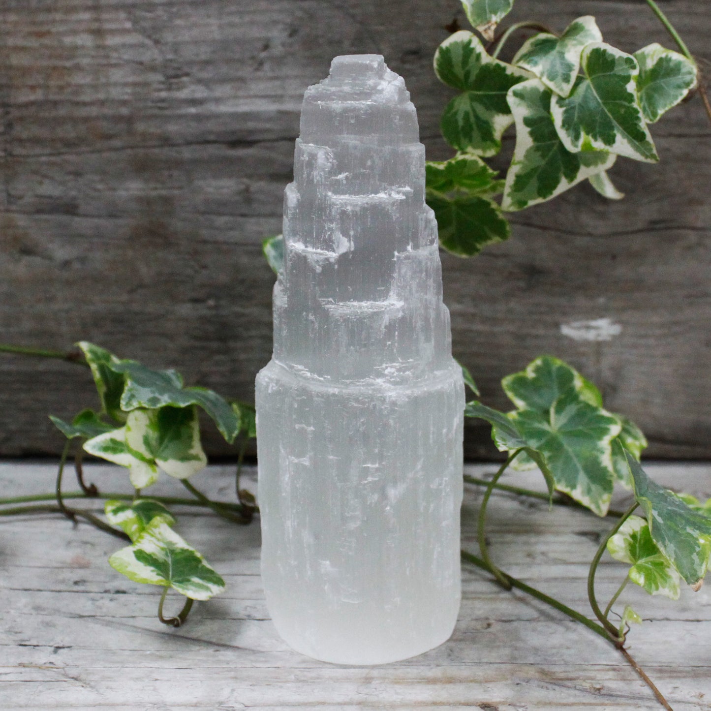 Selenite Tower 15cm