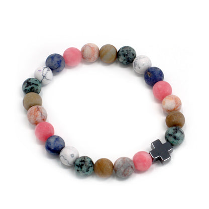 Harmony Crystal Friendship Bracelets | Rainbow Gemstones | Set of 2 - Crystal Nest