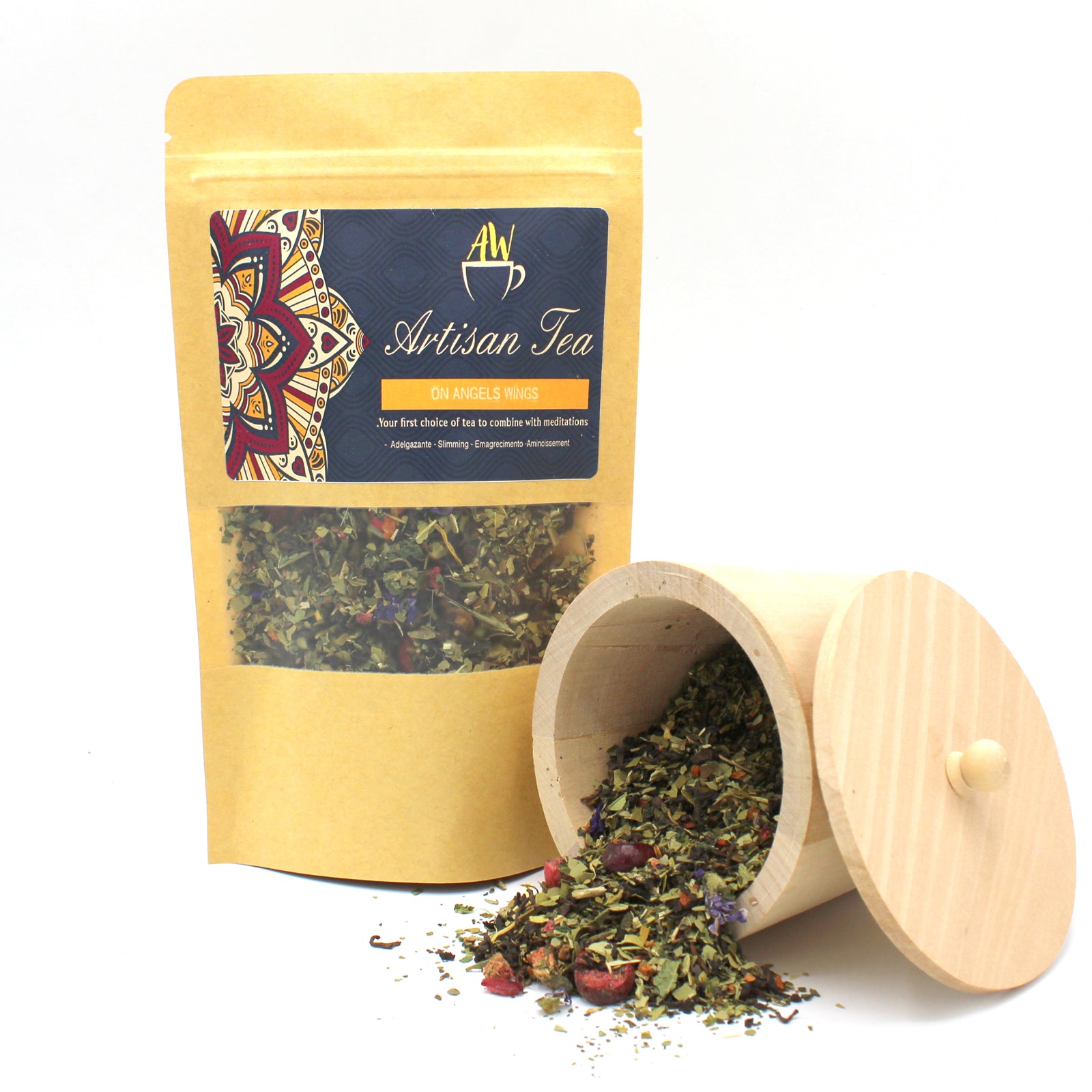 On Angels’ Wings Artisan Tea Blend | 50g Bag - Crystal Nest