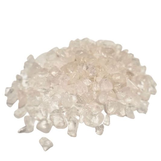 Clear Quartz Crystal Chips - 40g Bag