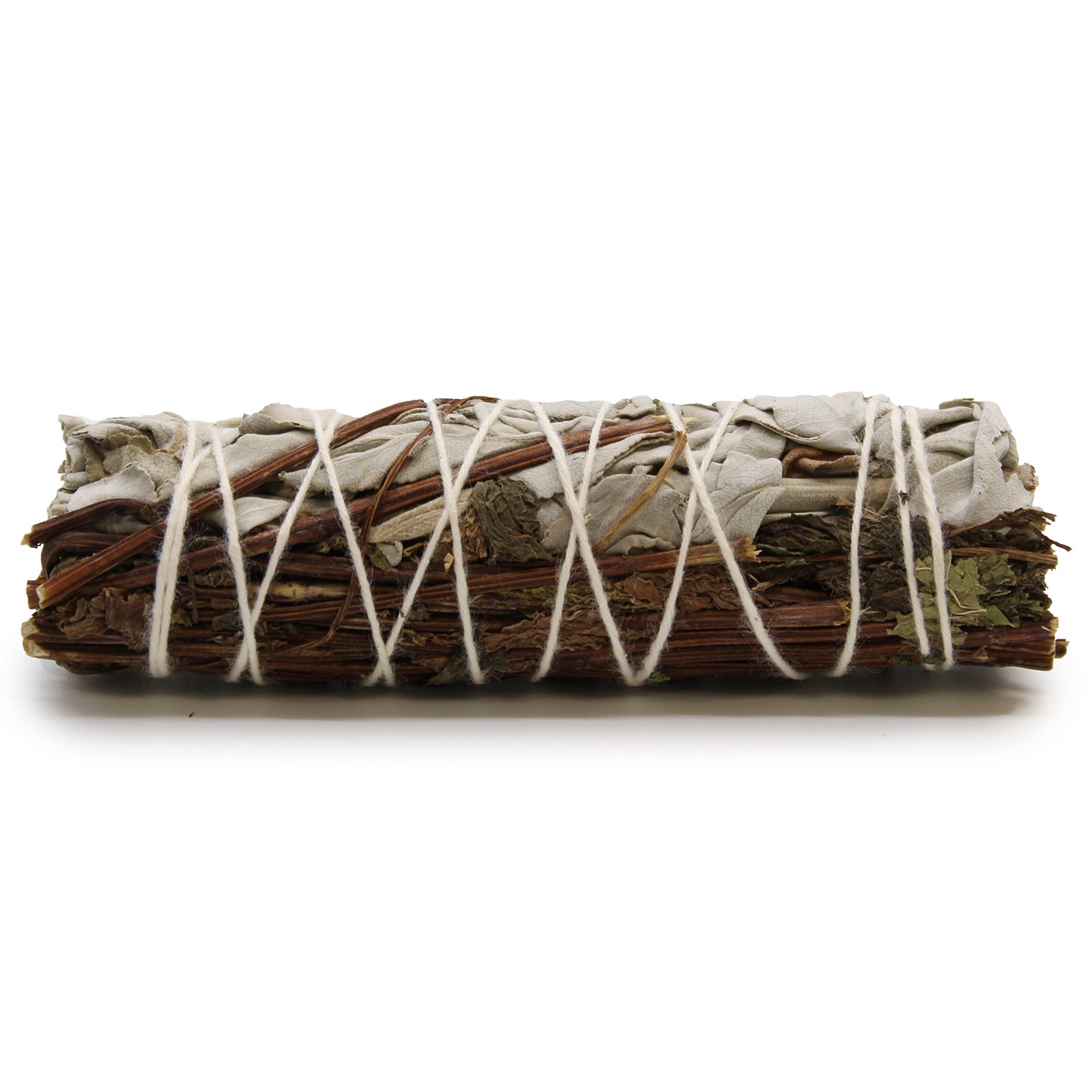 White Sage & Peppermint Smudge Stick | Cleansing, Clarity & Refreshing Energy - Crystal Nest