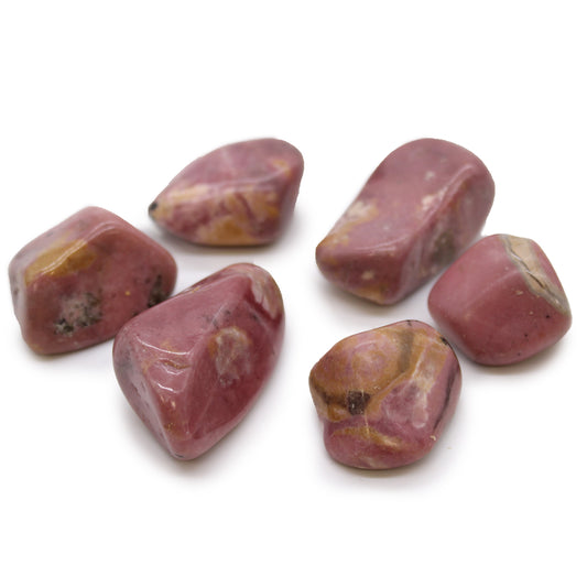 Rhodonite Tumblestone - Large - Crystal Nest
