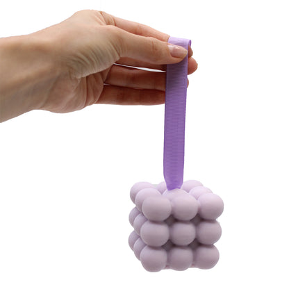 Calm & Glow Massage Soap Bar | Lavender & Lilac | 170g - Crystal Nest