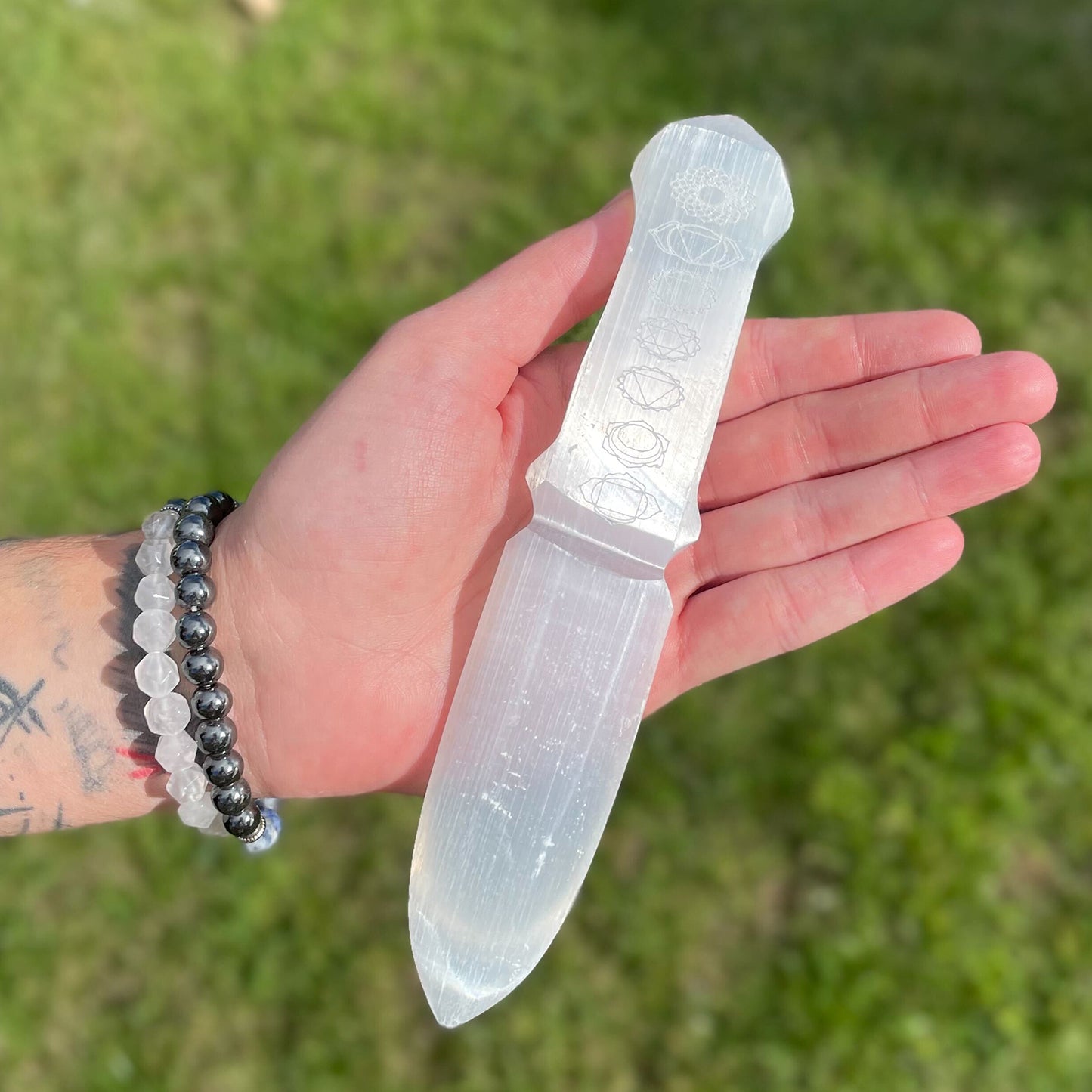 Selenite Ritual Knife | Chakra