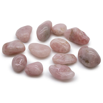 Rose Quartz Tumblestone - Medium - Crystal Nest