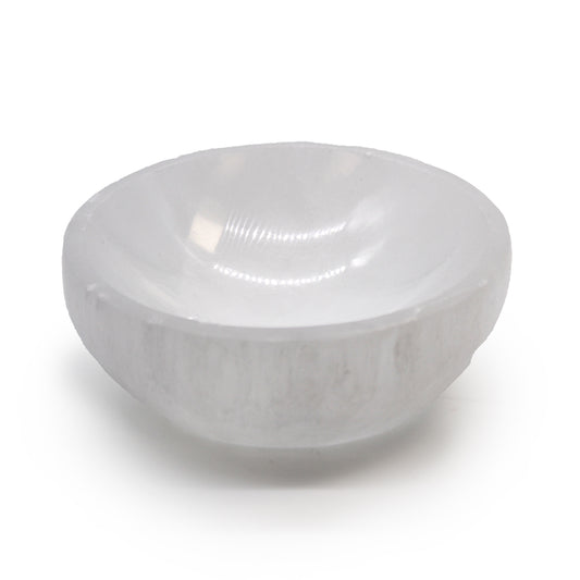 Medium Selenite Cleansing Bowl - Crystal Nest