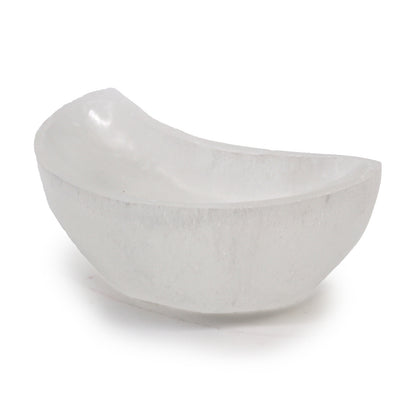 Moon Selenite Cleansing Bowl - Crystal Nest