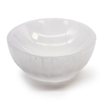 Small Selenite Cleansing Bowl - Crystal Nest