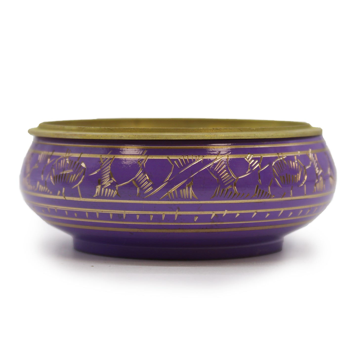 Crown Chakra Purple Charcoal Incense Burner Jar