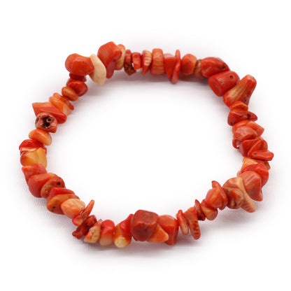 Coralite Crystal Chip Bracelet - Crystal Nest