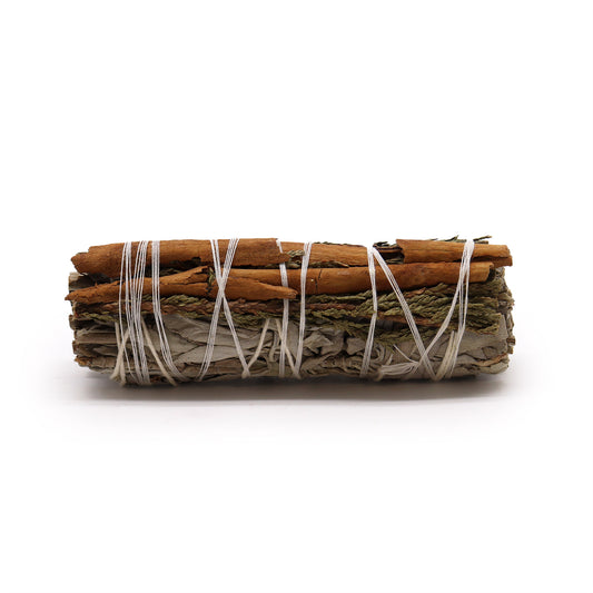 Smudge Stick - White Sage, Cedar & Cinnamon